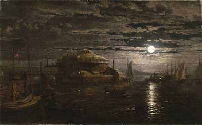 Castle Garden, New York City, 1859 by Jasper Francis Cropsey